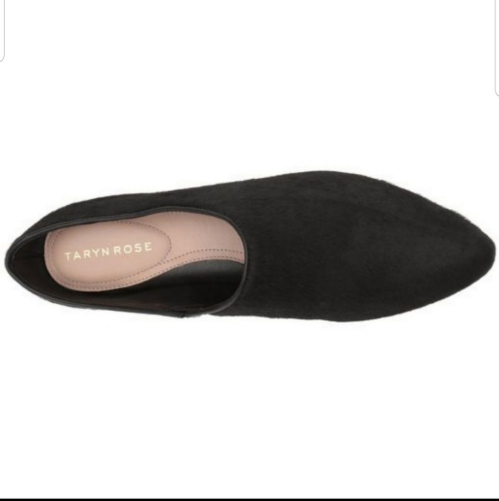 TARYN ROSE Leather & Calf Hair Mules / Slides